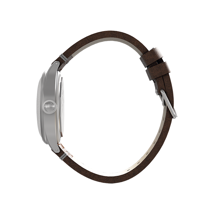 Praesidus Service Watch White Leather Shop at MR WATCHIEF