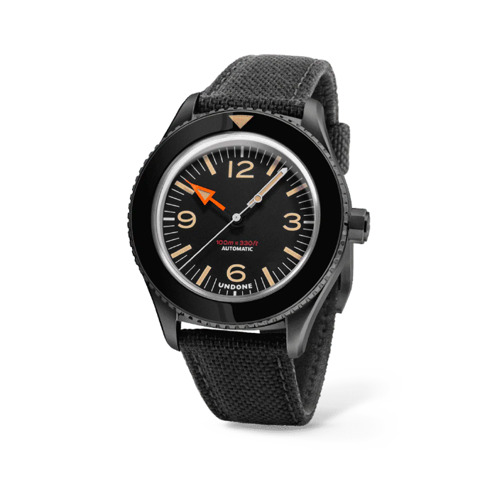 UNDONE Basecamp Classic Blackout Automatic watch