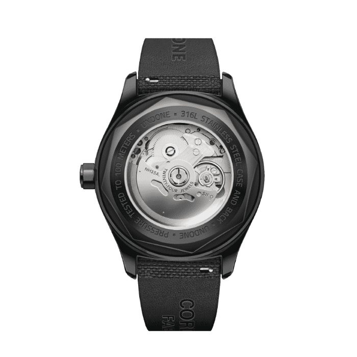 UNDONE Basecamp Classic Blackout Automatic watch