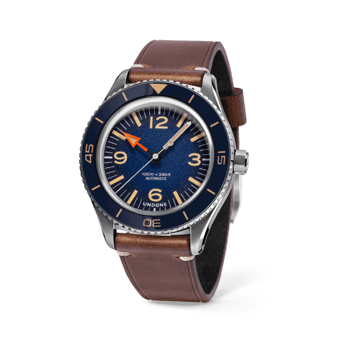 Buy UNDONE Basecamp Classic Blue Automatic Watch MR WATCHIEF