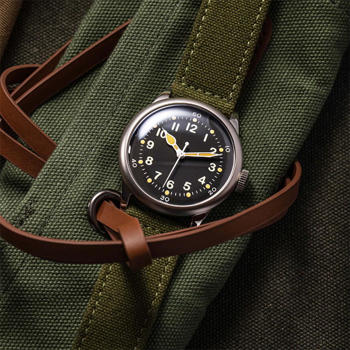 Praesidus Service Watch Black Canvas buy at MR WATCHIEF