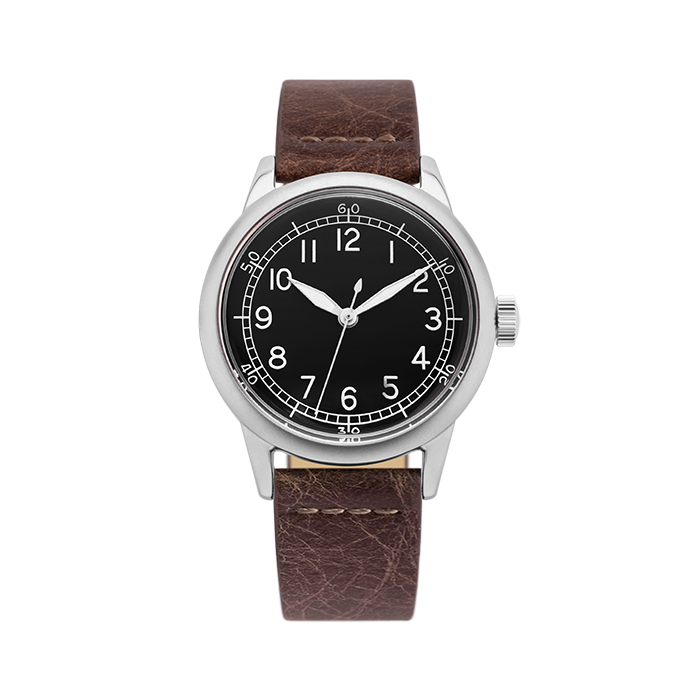 Praesidus Spec 2 Ameriquartz - Original Leather by MR WATCHIEF Army Watch