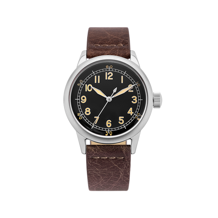 Praesidus Spec 2 Ameriquartz Patina Leather Watches Available at MR WATCHIEF
