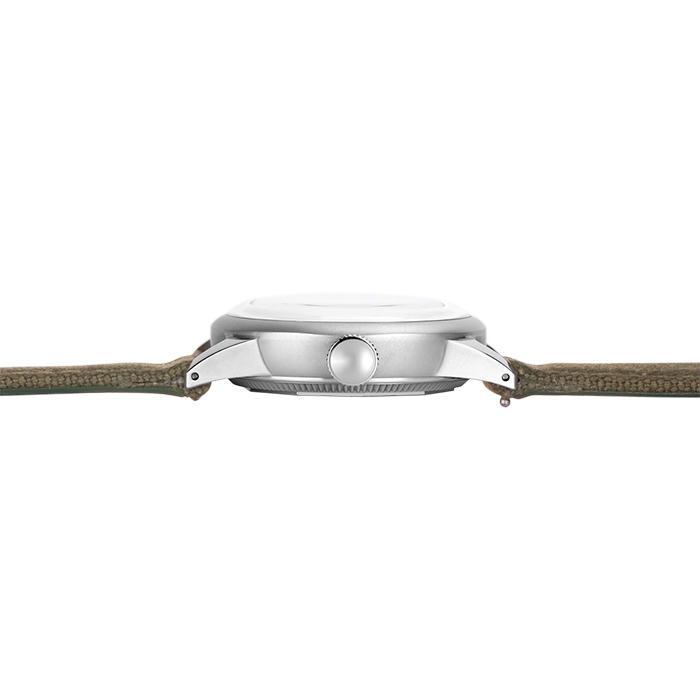 Praesidus Service Watch White Canvas