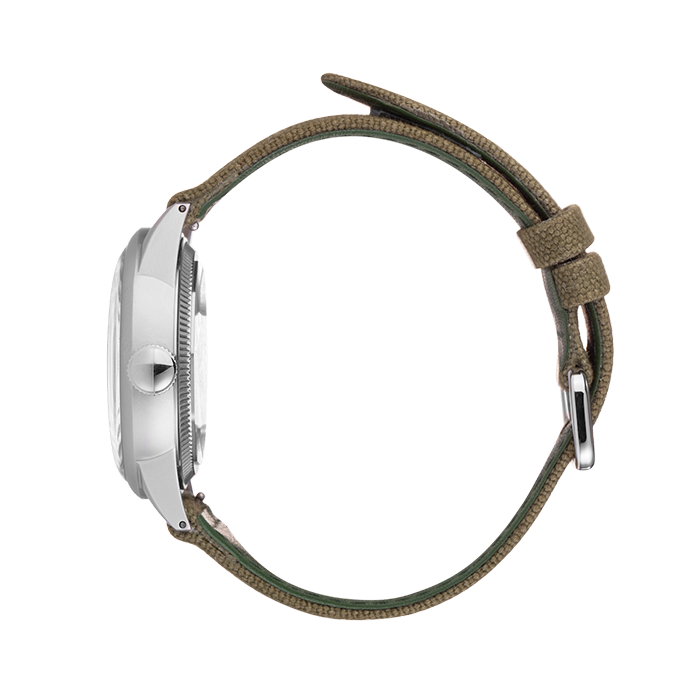 Praesidus Service Watch White Canvas
