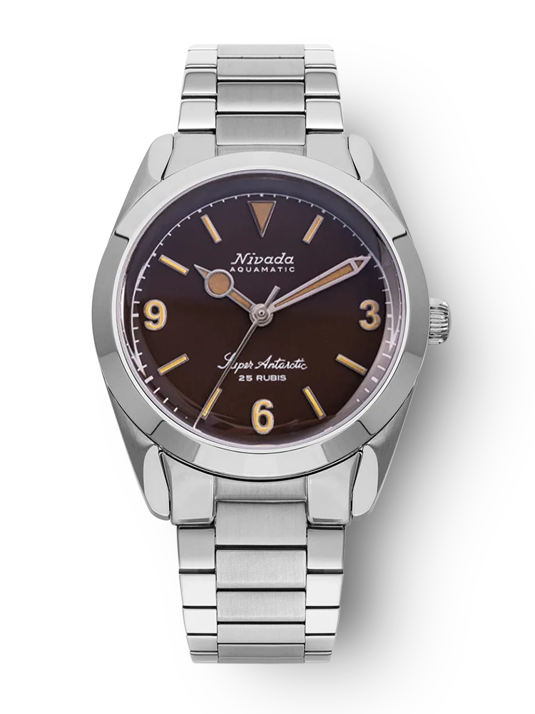 Nivada Grenchen Super Antarctic 3.6.9 MR WATCHIEF Flat Link