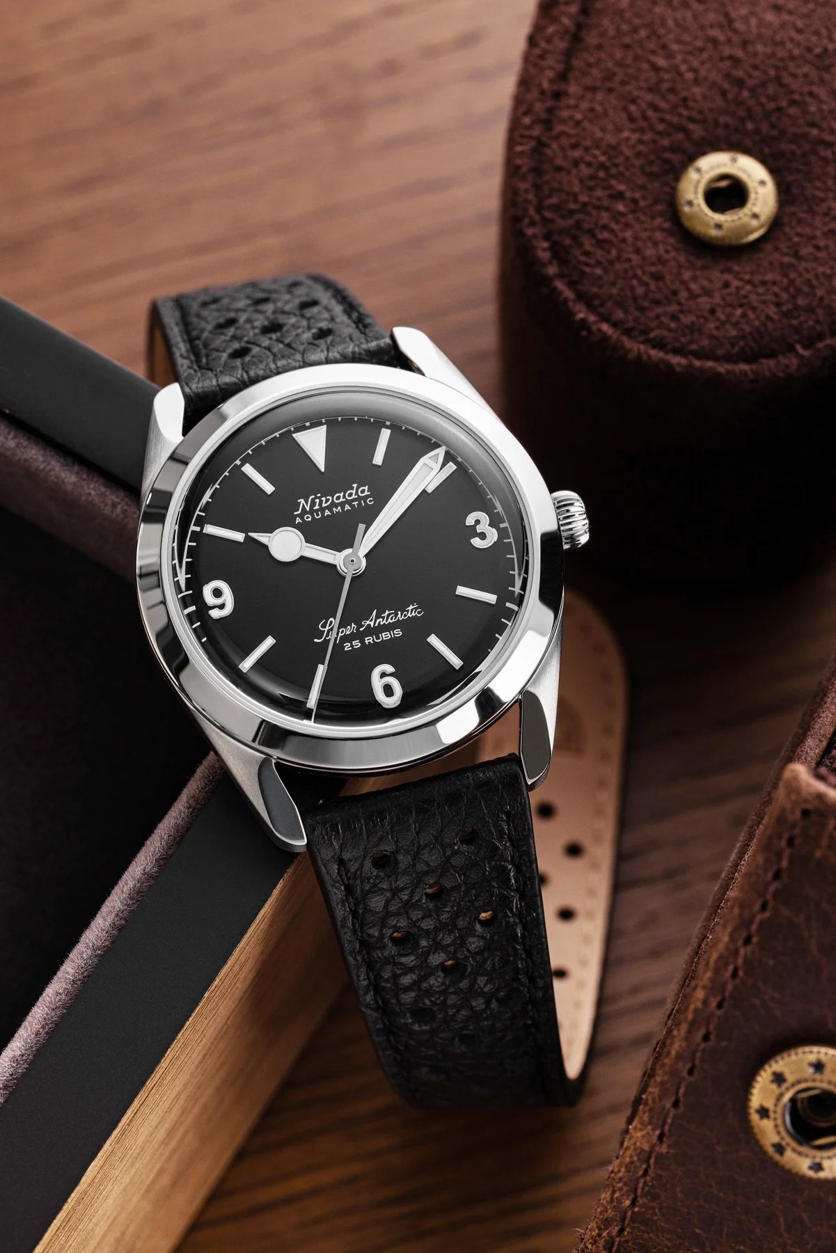 Nivada Grenchen Super Antarctic 3.6.9 - Black Dial White Lume MR WATCHIEF 1