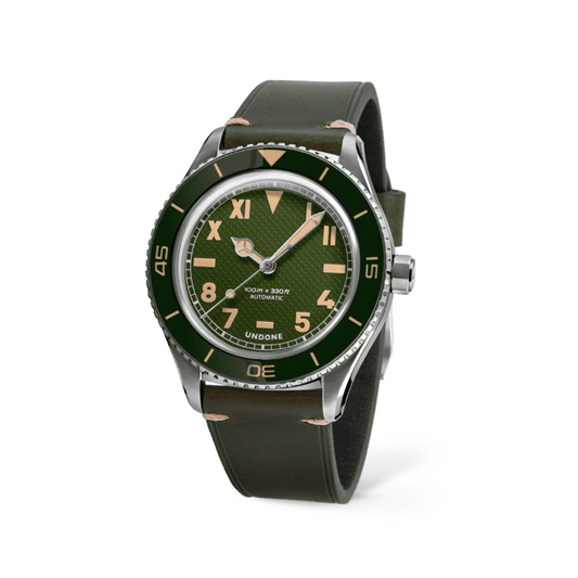 UNDONE Basecamp Cali Green Automatic men watch