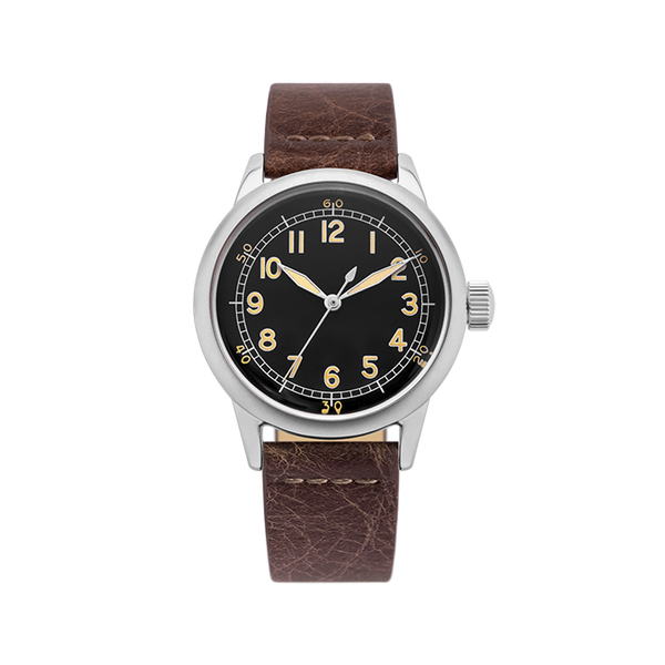 Praesidus Spec 2 Ameriquartz Patina Leather Watch Available at MR WATCHIEF