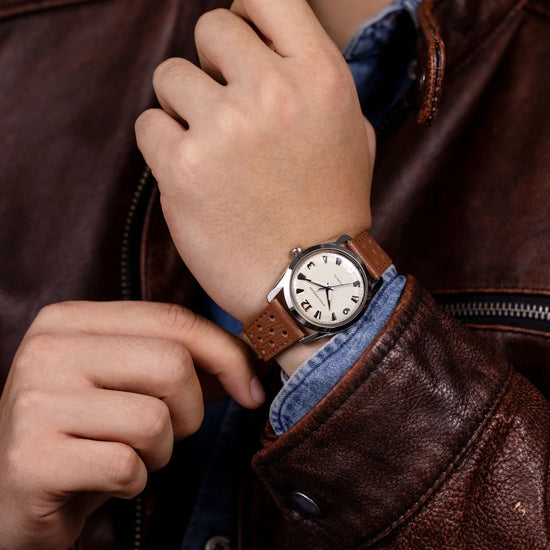 Nivada Grenchen Antarctic 35 mm - EGGSHELL WHITE LUMINOVA